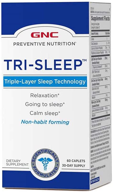 GNC Preventive Nutrition Tri-Sleep commercials