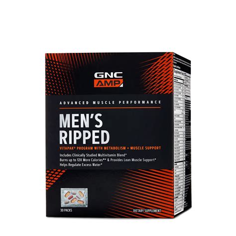 GNC Pro Performance AMP Men's Ripped Vitapak Program commercials