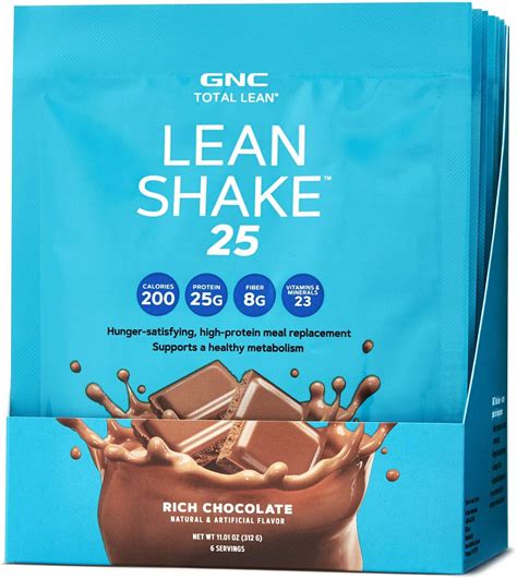 GNC Total Lean Rich Chocolate Lean Shake 25 commercials