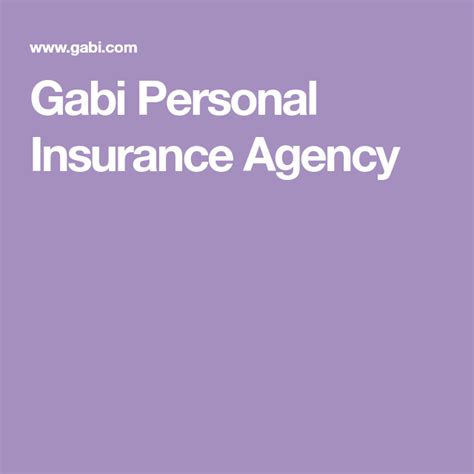 Gabi Personal Insurance Agency Renters Insurance photo