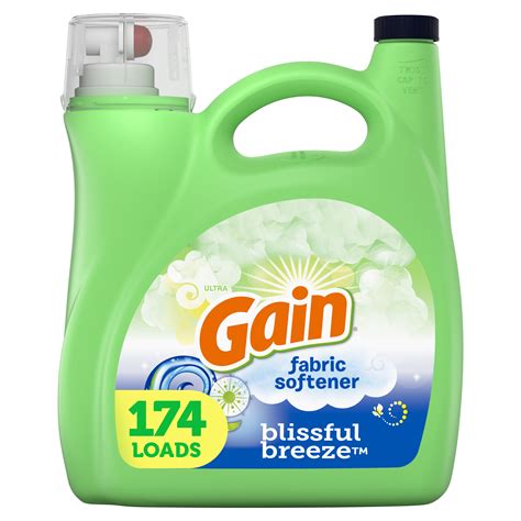 Gain Detergent Fabric Softener Blissful Breeze logo