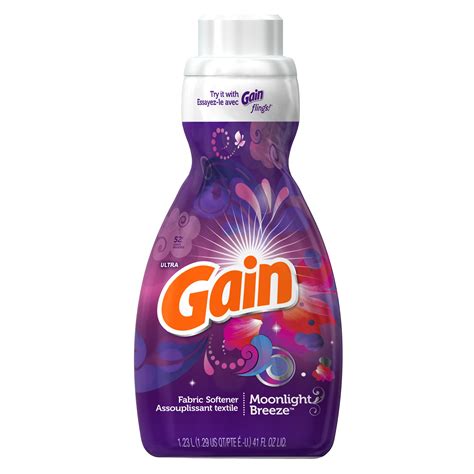Gain Detergent Fabric Softener Moonlight Breeze logo