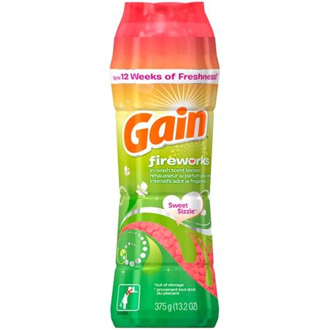 Gain Detergent Fireworks Scent Booster, Sweet Sizzle logo