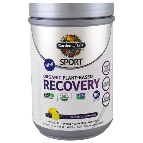Garden of Life SPORT Organic Plant-Based Recovery commercials