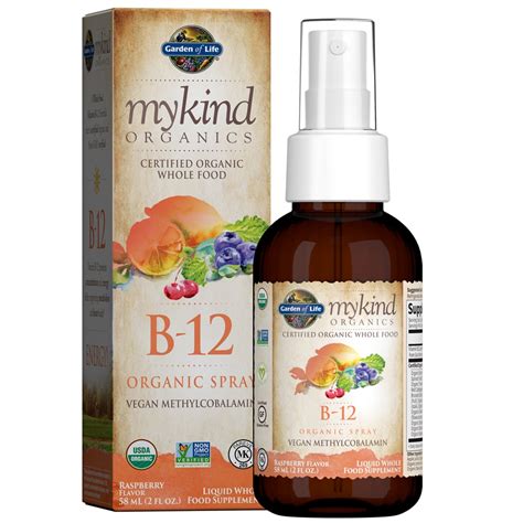 Garden of Life mykind Organics B-12 Organic Spray logo