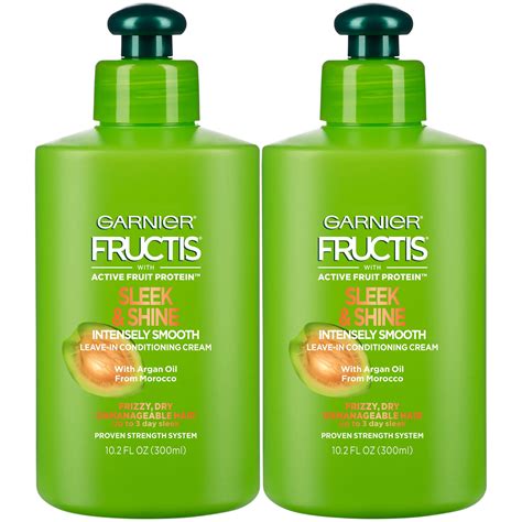 Garnier (Hair Care) Fructis Sleek & Shine Intensely Smooth Leave-In Conditioning Cream logo
