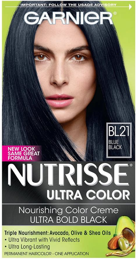 Garnier (Hair Care) Nutrisse Ultra Color BL21 - Reflective Blue Black logo