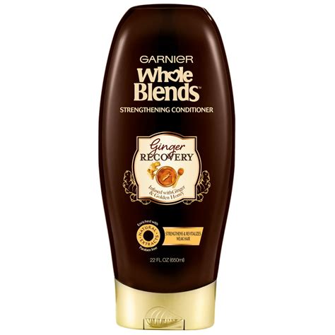 Garnier (Hair Care) Whole Blends Ginger Recovery Strengthening Conditioner commercials
