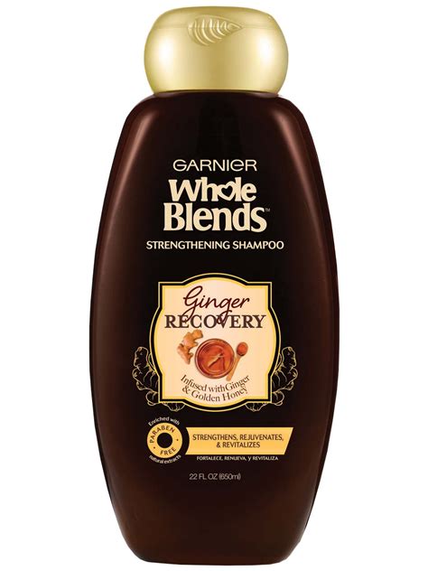 Garnier (Hair Care) Whole Blends Ginger Recovery Strengthening Shampoo commercials