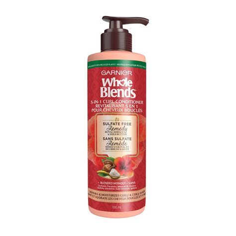 Garnier (Hair Care) Whole Blends Sulfate Free Remedy Royal Hibiscus & Shea 5-in-1 Conditioner commercials