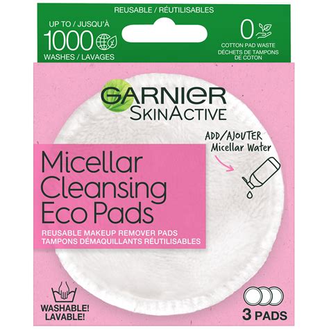 Garnier (Skin Care) Micellar Cleansing Reusable Eco Pads logo