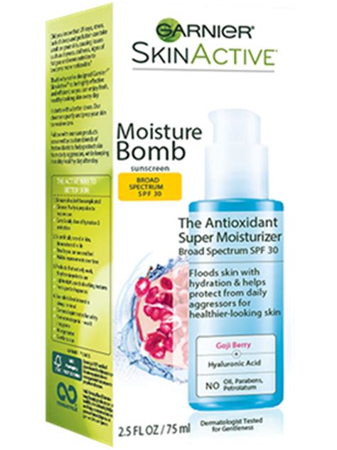 Garnier (Skin Care) SkinActive Moisture Bomb SPF 30 Moisturizer commercials