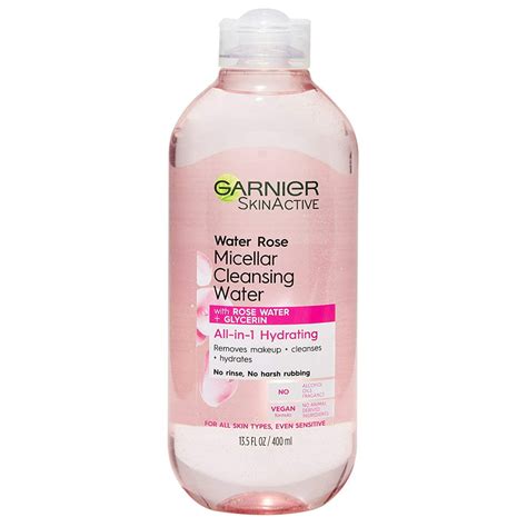 Garnier (Skin Care) SkinActive Water Rose Micellar Cleansing Water All-in-1 Hydrating