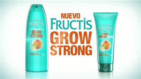 Garnier Fructis Grow Strong TV commercial - Más largo