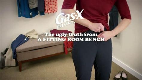 Gas-X TV commercial - The Ugly Truth from a Fitting Room Bench