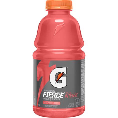 Gatorade Fierce Fruit Punch Berry logo