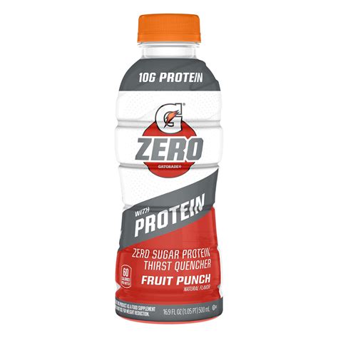 Gatorade Fruit Punch Zero With Protein commercials