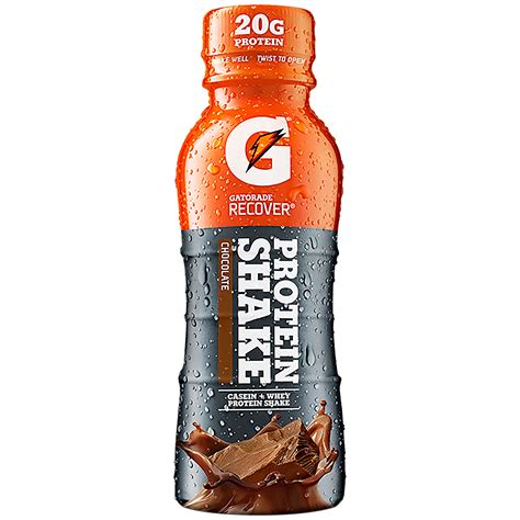 Gatorade Recover Protein Shake Chocolate logo