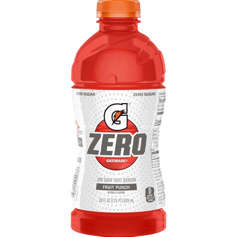 Gatorade Zero Fruit Punch logo