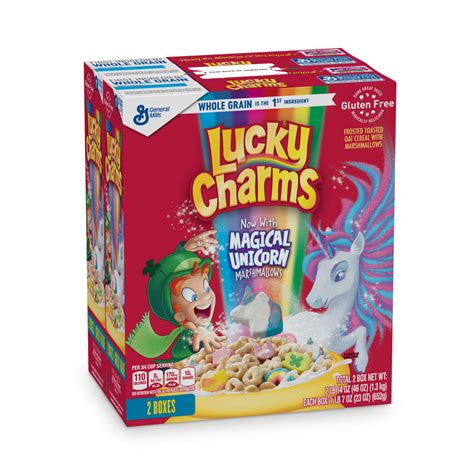 General Mills Lucky Charms with Magical Unicorn Marshmallows logo