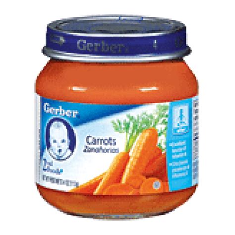 Gerber 2nd Foods Carrot logo