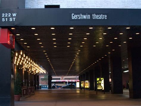 Gershwin Theatre commercials