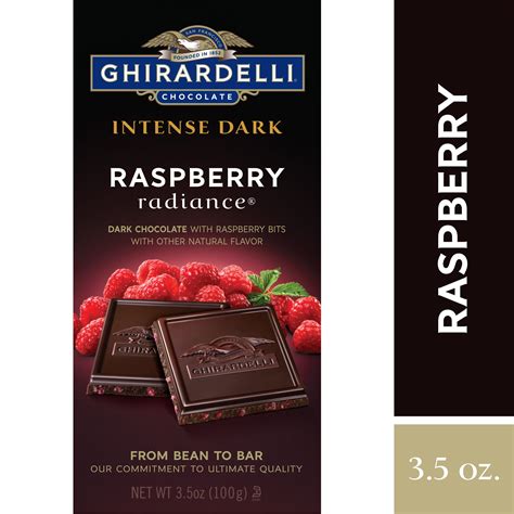 Ghirardelli Intense Dark Raspberry Bar logo