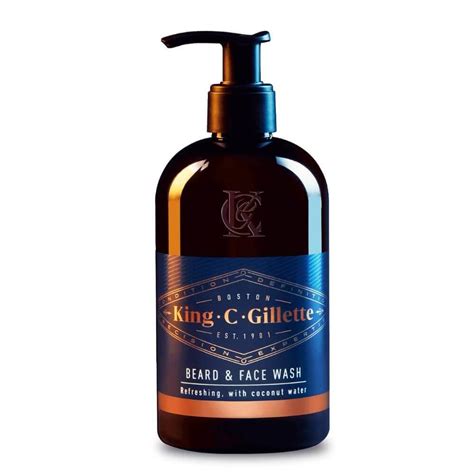 Gillette King C. Gillette Beard & Face Wash