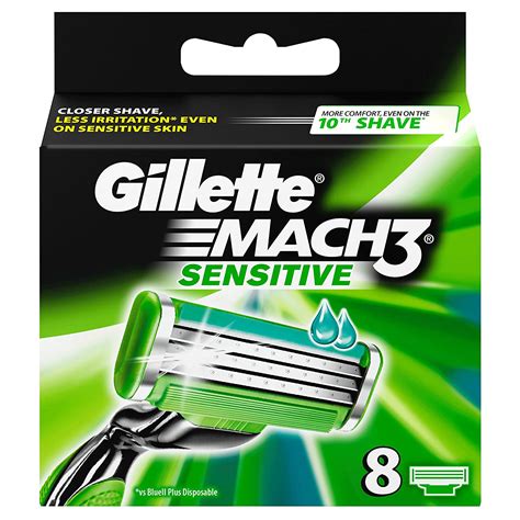 Gillette MACH3 Sensitive logo