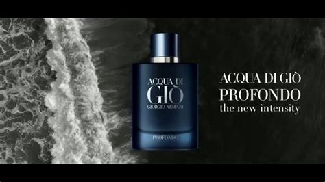 Giorgio Armani Acqua di Giò Profondo TV commercial - A New Intensity