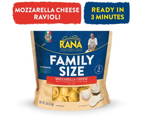Giovanni Rana Mozzarella Cheese Ravioli