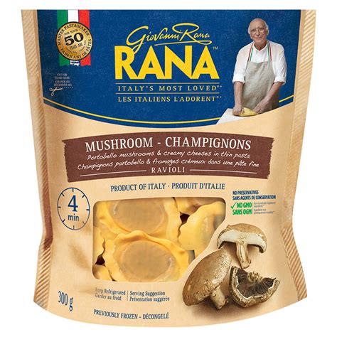 Giovanni Rana Mushroom Ravioli logo
