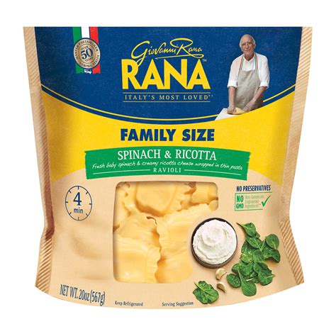Giovanni Rana Spinach & Ricotta Ravioli logo