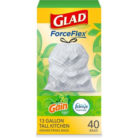 Glad ForceFlex OdorShield Gain, Original Scent