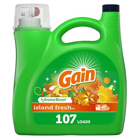 Glad Gain Island Fresh logo