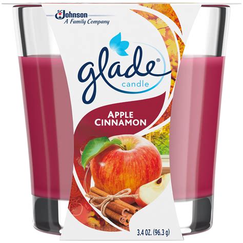 Glade Apple Cinnamon Large Candle logo