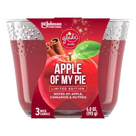 Glade Apple of My Pie 3-Wick Candle