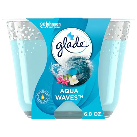 Glade Aqua Waves 3-Wick Candle logo