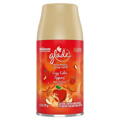 Glade Automatic Spray Cozy Cider Sipping logo