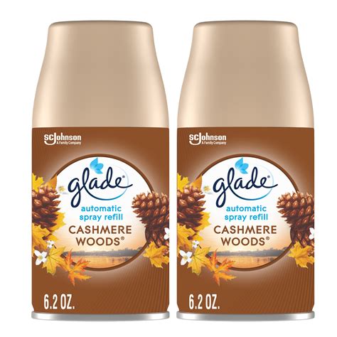 Glade Automatic Spray Refill Cashmere Woods commercials