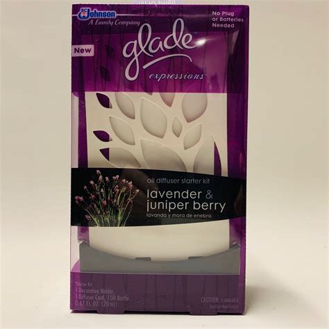 Glade Expressions Lavender and Juniper Berry commercials