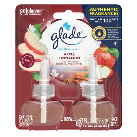 Glade Plug-In Apple Cinnamon Scented Oil logo