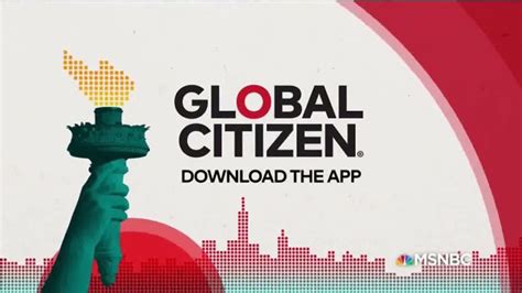 Global Citizen App TV Spot, 'MSNBC: Take Action' created for Global Citizen