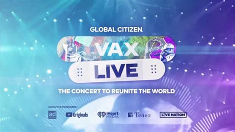 Global Citizen TV Spot, 'Vax Live' Song by Noah Neiman