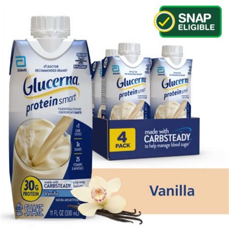 Glucerna 30g Protein Shake Homemade Vanilla logo