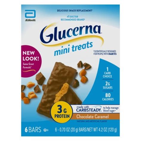 Glucerna Mini Snacks Chocolate Caramel commercials