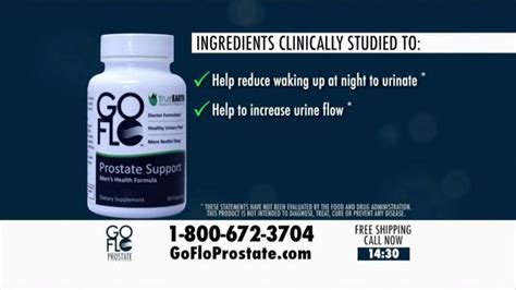 GoFlo Prostate Support Supplement TV Spot, 'Aging Prostate'