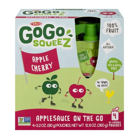 GoGo squeeZ Apple Cherry logo