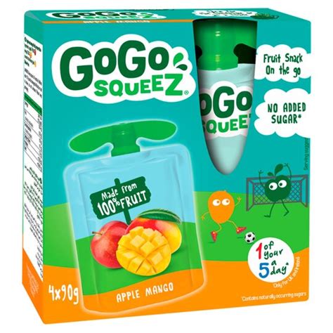 GoGo squeeZ Apple Mango logo
