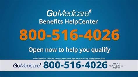 GoMedicare Benefits HelpCenter TV commercial - More Benefits: Open Now